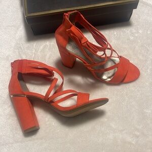 NIB Ladies Worthington Alexi Heels (Coral) Size 8M